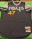 Super Rare    Authentic 2015 Tampa Bay Rays Tbtc Game Worn  Gomes 46 Jersey