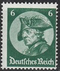 Stamp Germany Mi 479-81 Sc 398-400 1933 3rd Reich Potsdamn Great Friedrich Mnh