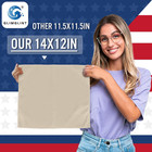 Microfiber Cleaning Cloth 12 Pack Towels For Cars 14 X12 Inch High Absorbent   