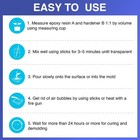 16 Oz Clear Epoxy Glue Kit - 5 Minute Fast Repair Multi-purpose For Repairing   