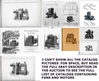 Antique Electric Motor dynamo fan Research Catalog Ad Collection Ac Dc Edison Ge