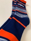 Denver Broncos Adult Socks- 1 Pair- Large - Brand New Free Shipping  a1 