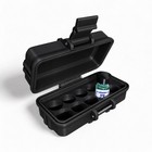 10 Vial Peptide Storage Case Fridge And Freezer Safe 10 Vial Black Case 3ml