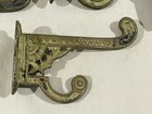 4 Antique Cast Iron Eastlake Wall Hooks