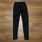 Orvis Midweight Fleece Lined Leggings High Rise Soft Black Womens Size S Small