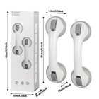 Shower Grab Bar 12  Showers Suction Bar Handle Bathroom Safety Grip Handle U s