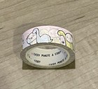 New Every Minute A Story Beanie   Dinosaurs      Washi Tape 15 Mm Roll Emas