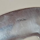 Sterling Silver Buckle Brown Leather Belt Mexican   Western Engraved 32  Waist