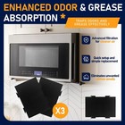 6-pack Microwave Charcoal Filters Compatible With Whirlpool W11282981  Fits K   