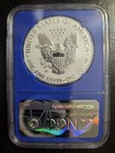 2019 W Enhanced Reverse Proof Silver Eagle Ngc Pf70 First Day Issue Us Set Blue 