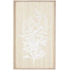 Olivia   May 31 x24  Wood Floral Textured Wall Decor With White Painted