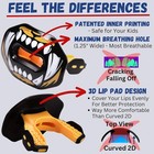 Oral Mart Football Mouth Guard  tiger Bite  - Flag Football Lip Guard Mouthpiece