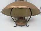 Coppertone Hanging Swag Lamp  Light  Rustic - Mid Century Modern Vintage