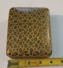 Vintage Persian Marquetry Khatam Kari Trinket Box Inlaid All Over Beautiful