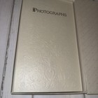 Vintage 1984 Hallmark Alb4115 Photo Album Post Bound Nib Ivory Embossed Wedding