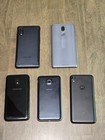 Samsung Lot Of 5  Working Android Phones  Motorola   zte mixed Carriers Unlocked
