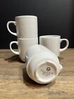 Alchemy Vitrified Fine China Stackable Coffee tea Mugs Cups Set Of 4
