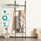 Blanket Ladder For The Living Room 6-tier  Wooden Decorative Quilt Holder For   