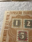 Brazil- -1943- -scott  c53-   first Postage Stamps 100th anniversary    -s sheet-mnh