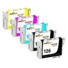 T126 Fits Epson T1261 T1262 T1263 T1264 Ink Cartridge For Workforce 435 520 545