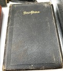 Lot Of 5 Antique Holy Bible Vintage Book Books Early 1800s And Early 1900s