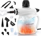 13pcs Pressurized Handheld Steam Cleaner  Portable Deep Cleaning Steamer