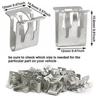 30pcs Gm Interior Trim Clips 1994-2017 - Console Dash Retainer  15748479 1 2  X