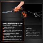 Kastking Speed Demon 110v Electric Fillet Knife  Precision Cut With High Torque