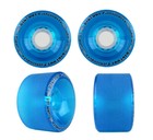 Bigfoot Longboard Wheels Stoneground Pathfinders 70mm 80a Blue   Abec 9 Bearings