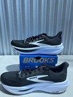 Brooks Ghost 17 Men s Running Shoes Black grey white Size 9 New In Box