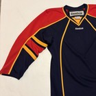 Reebok Florida Panthers Hockey Jersey Shirt Boys Medium Blue Red Youth Blank