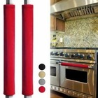 2pc Kitchen Appliance Handle Cover Decor Smudges Door Refrigerator Fridge Oven
