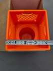 Rare Turner s Dairy Farms Quart Cup Holder  mini  Milk Crate Iced Tea Pittsburgh