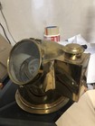 Vintage Observator Naval Navy Nautical Brass Marine Binnacle Gimbal Compass
