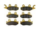 Yamaha Raptor 700 700r Yfm700 2013-2025 Ceramic Brake Pad Set Front   Rear
