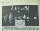 Native American Paleoindian Arrowheads Published In Archeology Book Archeologist
