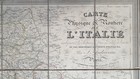Atlas Routier Italie Cartes Physique Et Andriveau Goujon 1832 Street Map