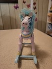 Vintage Wood Rocking Horse  Used For Blythe Dolls Photos