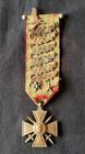Ww1 Original French War Cross 1914 1917 Palms Pilot Wings Fighter Group 12