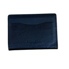 Coach Leather Id Card Case Wallet Logo  Euc