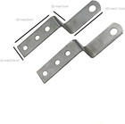 Right Angle Z Shaped Corner Bracket  10pcs Right Angle Z Shaped Corner Bracket F