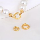 40pcs Jump Rings For Jewelry Making Open Jump Rings For Keychains And Necklace  