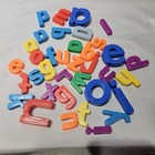 Lot Of Magnetic Alphabet Color Letters 26 Two Inch   Random Mix Of Letters