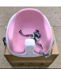 Bumbo Baby Toddler Adjustable 3-in-1 Booster Seat high Chair   Tray  Cradle Pink