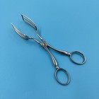 Germany Marked Serving Tongs 6 1 4  Pierced Pastry Sandwich Asparagus Server