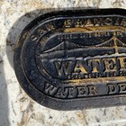 Old 10  Cast Iron Meter Cover  San Francisco Water Dept  Golden Gate Ford Meter