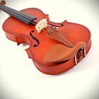 Full-size 4 4 Maple Violin Natural Matte Finish With Case  Bow  Rosin  And More