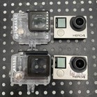 Lot Of 2 Gopro Hero 4 Video Recording Action Camera W case