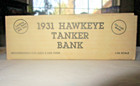 Vintage Ertl 1931 Hawkeye Tanker Bank Die-cast Metal 1 34 Scale   Box   Key
