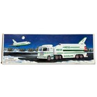 1999 Hess Toy Truck Space Shuttle Satellite W  Box Untested Lights Sound Gas